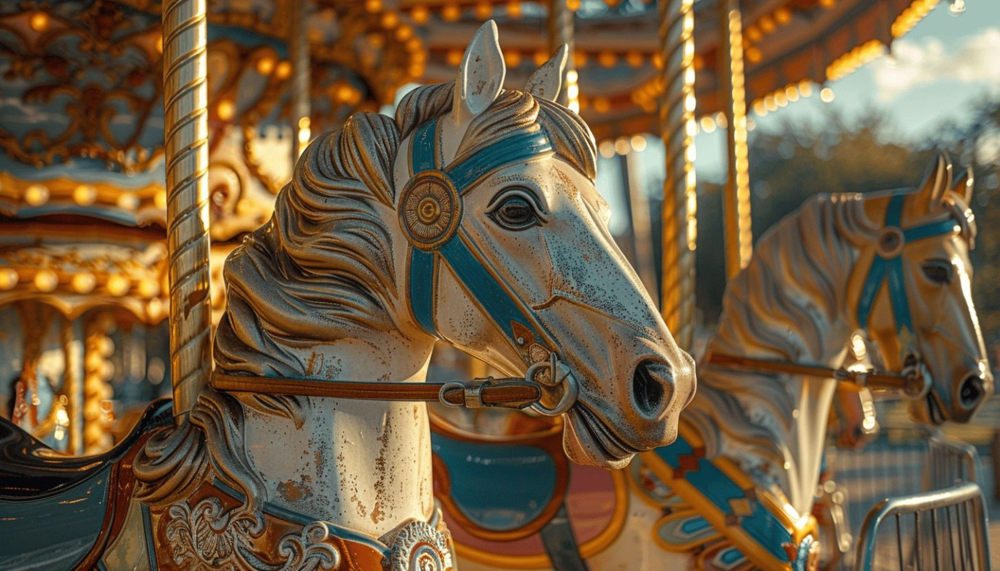 Autres - Le charme suranné des vieux carrousels